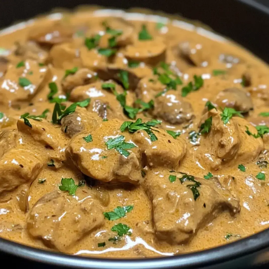 Homemade Chicken Stroganoff