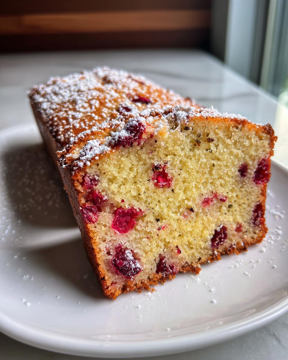 Moist Cranberry Cardamom Tea Cake in Just 1 Hour! Irresistible!