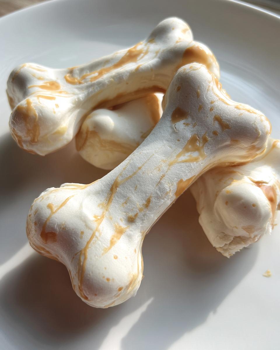 Frozen Yogurt Puff Bones for Dogs - detail 3