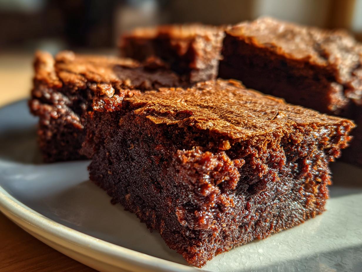 Amazing 5-Ingredient Peanut Butter Brownies