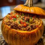 Dinner in a Pumpkin