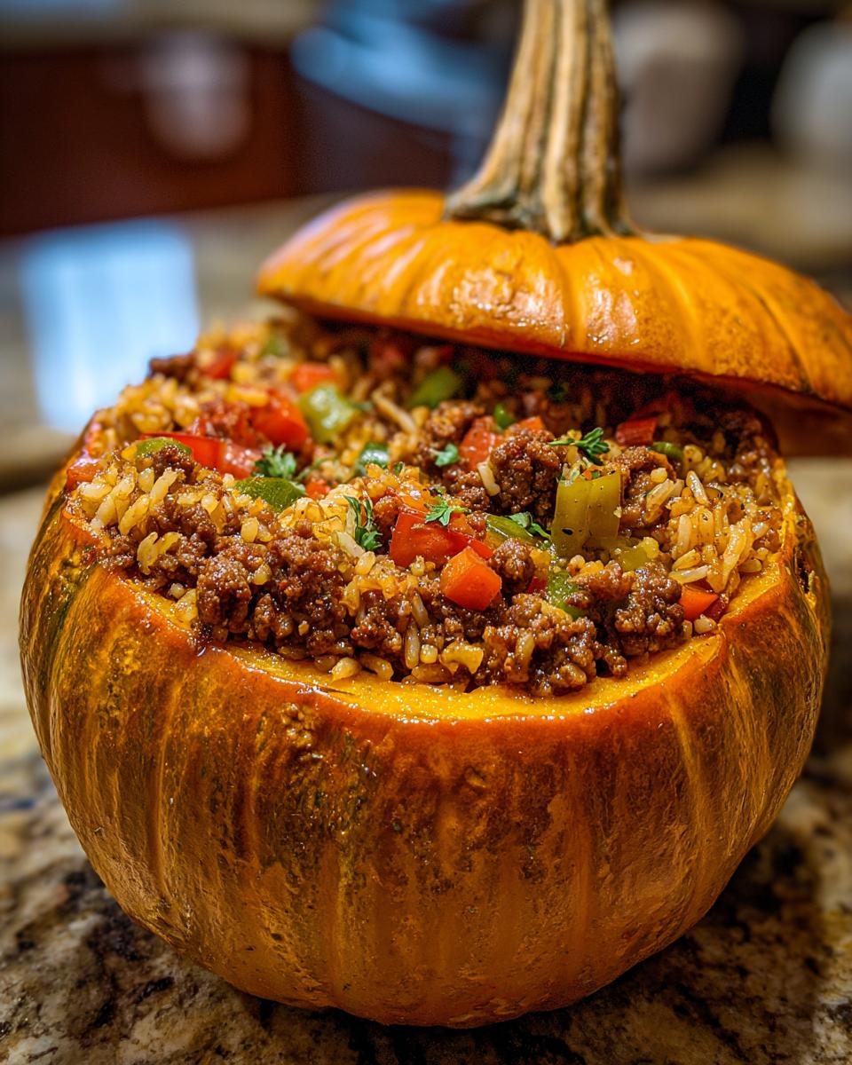 Savory 5-Ingredient Dinner in a Pumpkin Magic