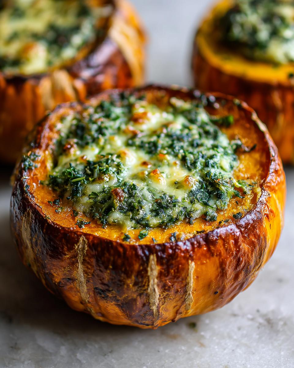 Herb-Filled Pumpkin Dish - detail 3