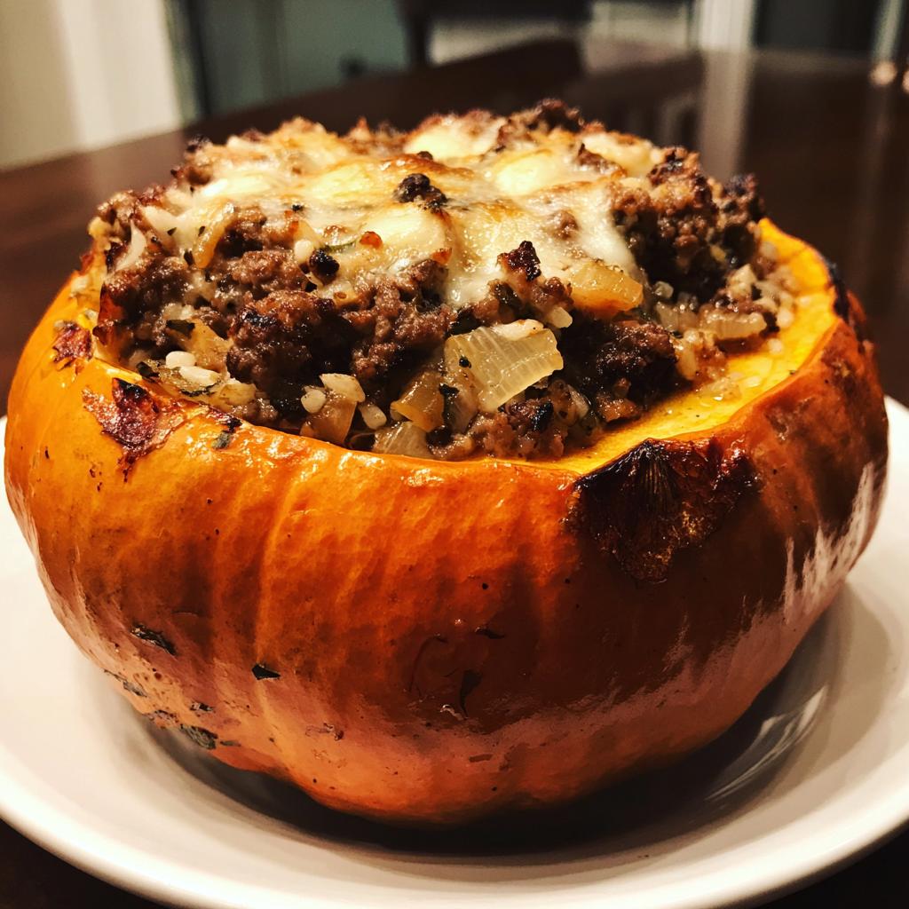 Stuffed Pumpkin Recipes Meat - detail 3