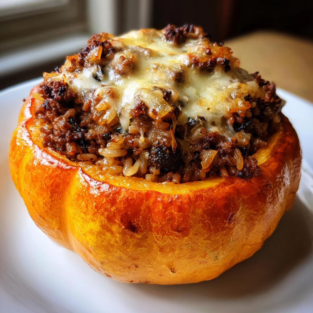 Stuffed Pumpkin Recipes Meat