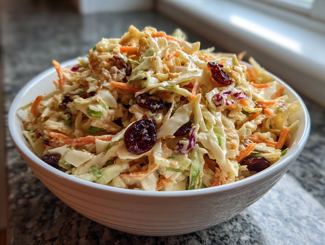 Amazing Apple Cranberry Coleslaw: 1 Tart Bite