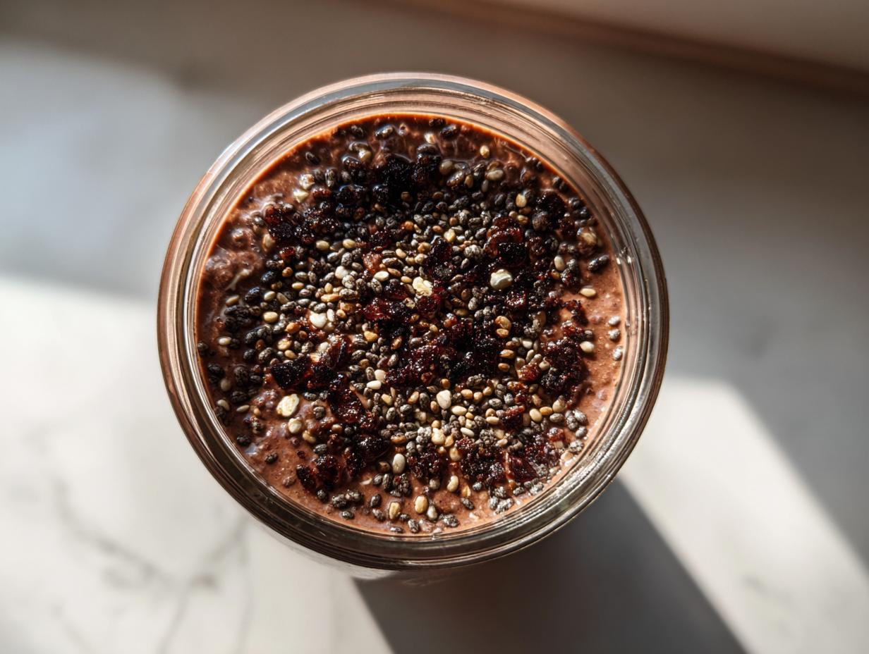 Amazing Chocolate Protein Overnight Oats: 1 Game-Changer