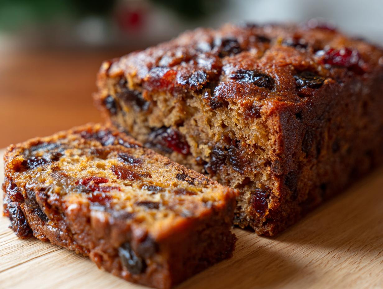 Amazing Christmas Fruitcake with Brandy Soak
