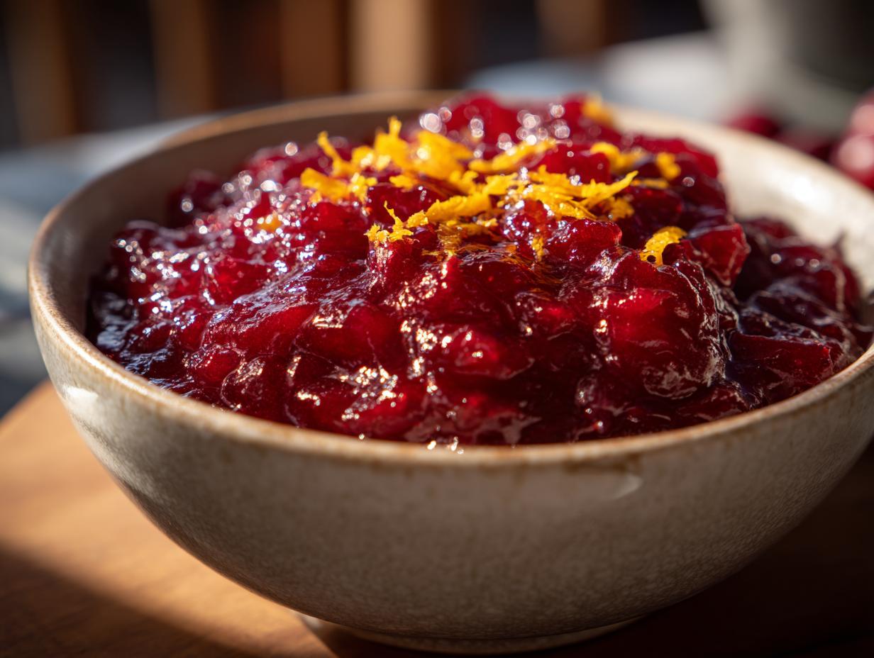Amazing Cranberry-Orange Sauce Made from Scratch