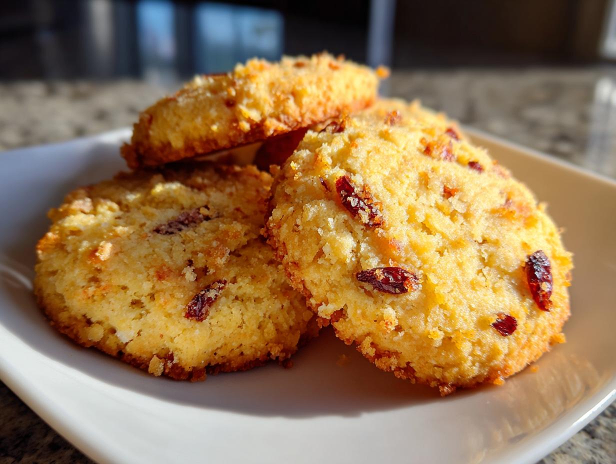 Amazing Cranberry Orange Shortbread Cookies: 1 Taste