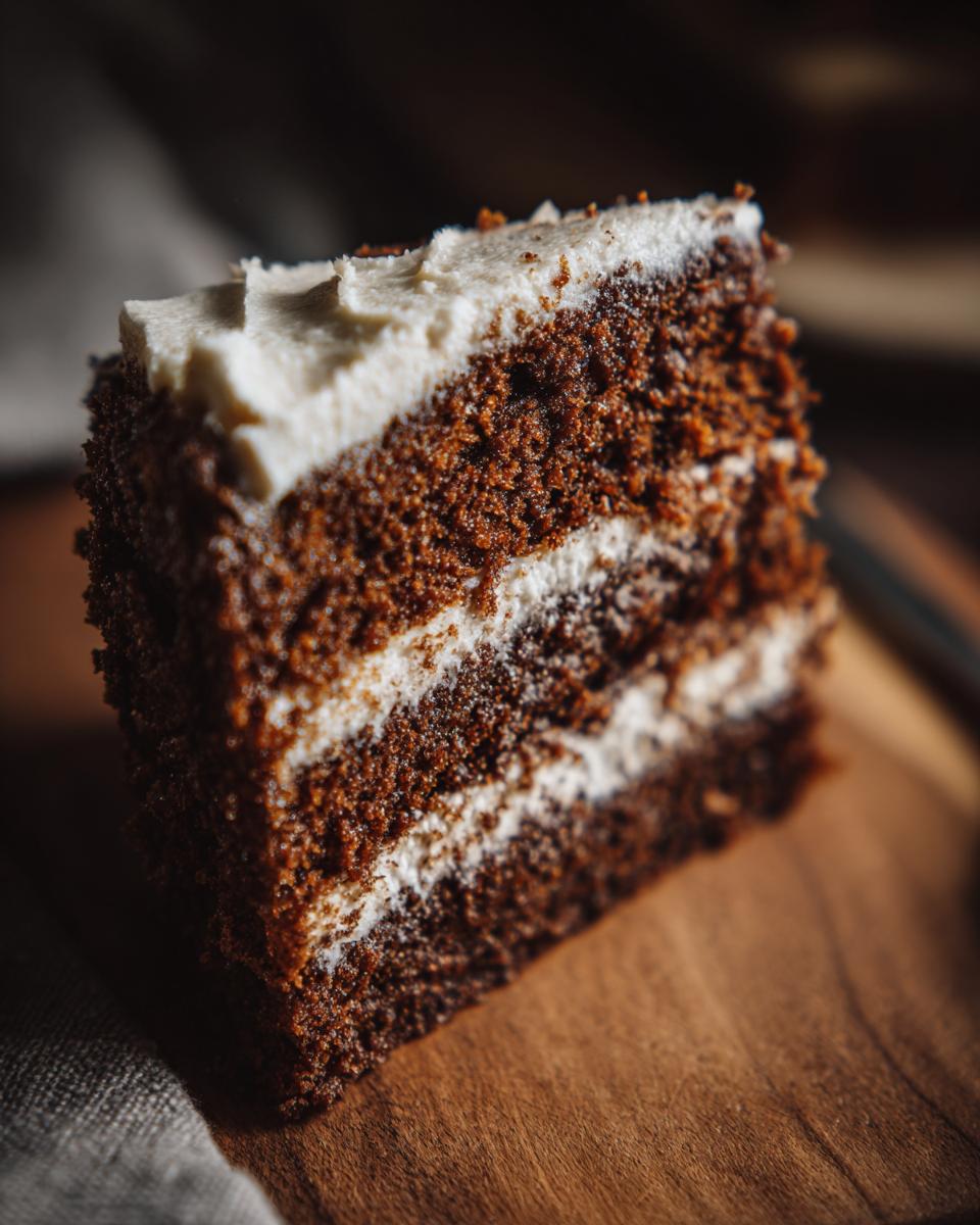 Perfect Gingerbread Cake with Cream Cheese Frosting