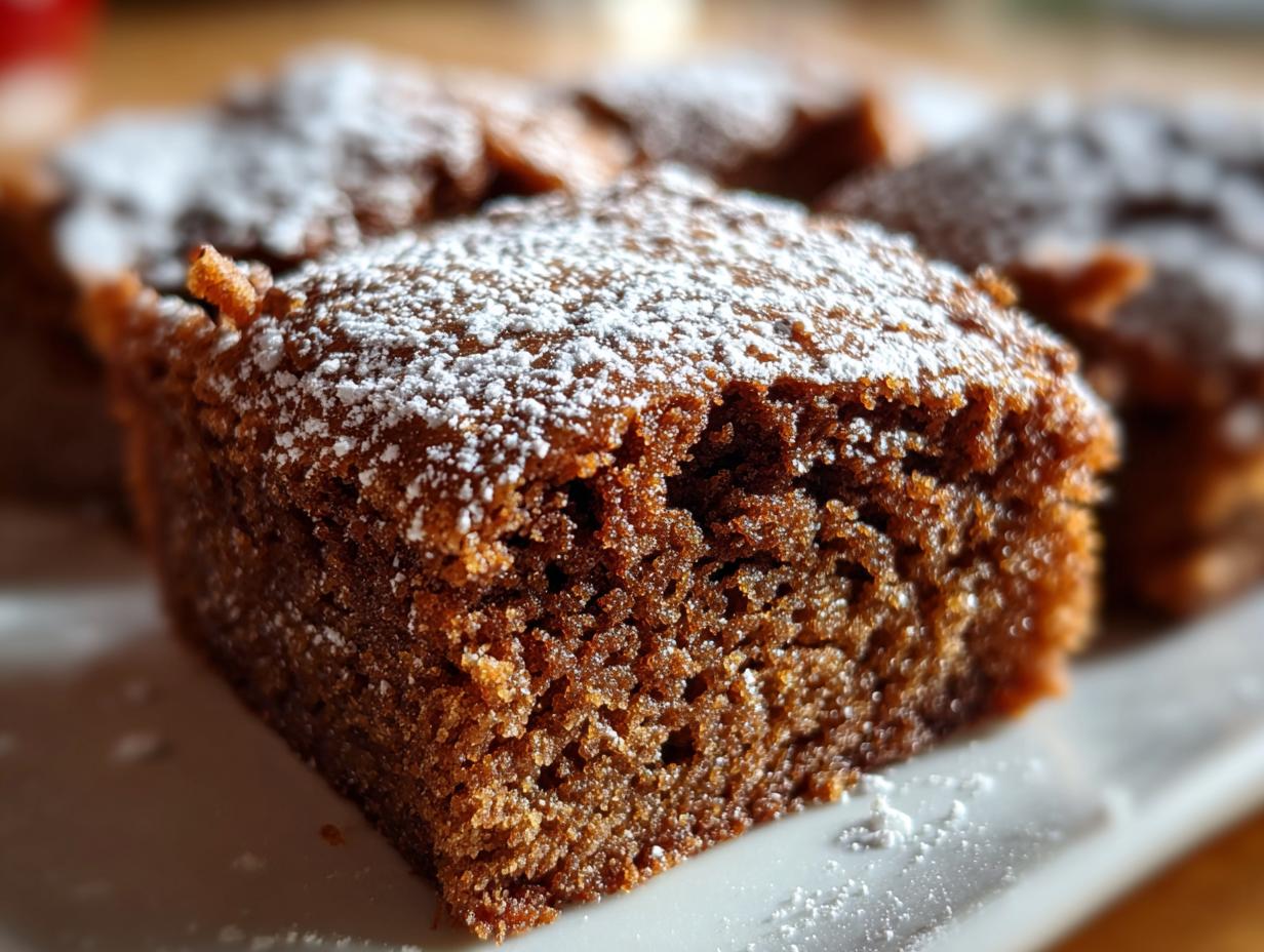 Amazing Gingerbread Cookie Bars: 1 Pan Magic