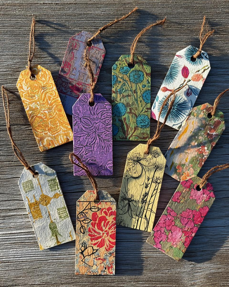 Amazing Handmade Gift Tags Tutorial