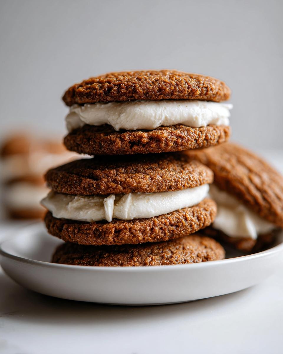 Incredible Gingerbread Oatmeal Cream Pies: 1 Magical Recipe