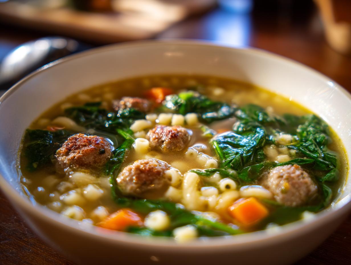 Hearty Italian Wedding Soup: A Warm Hug