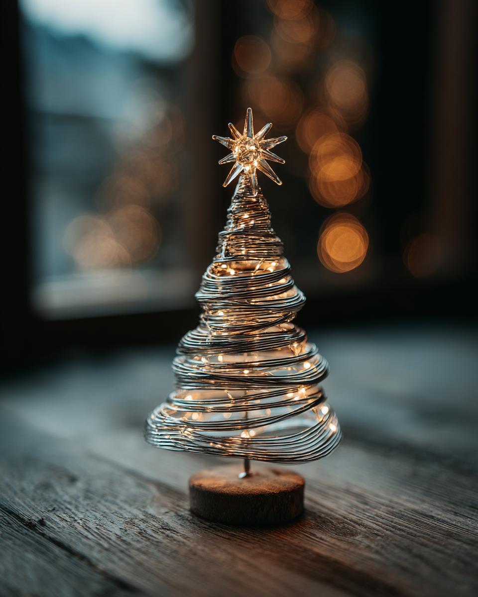 Simple Scandinavian Minimal Christmas Tree Joy