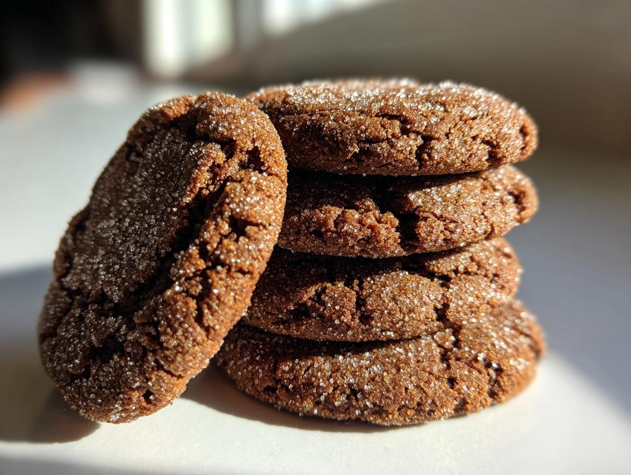 Amazing Soft Ginger Molasses Cookies: 12 Min Bake
