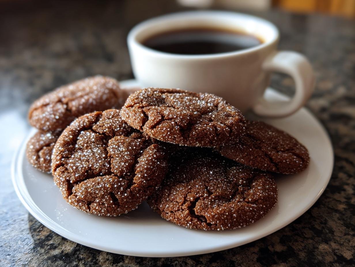 Amazing Starbucks Copycat Ginger Molasses Cookies