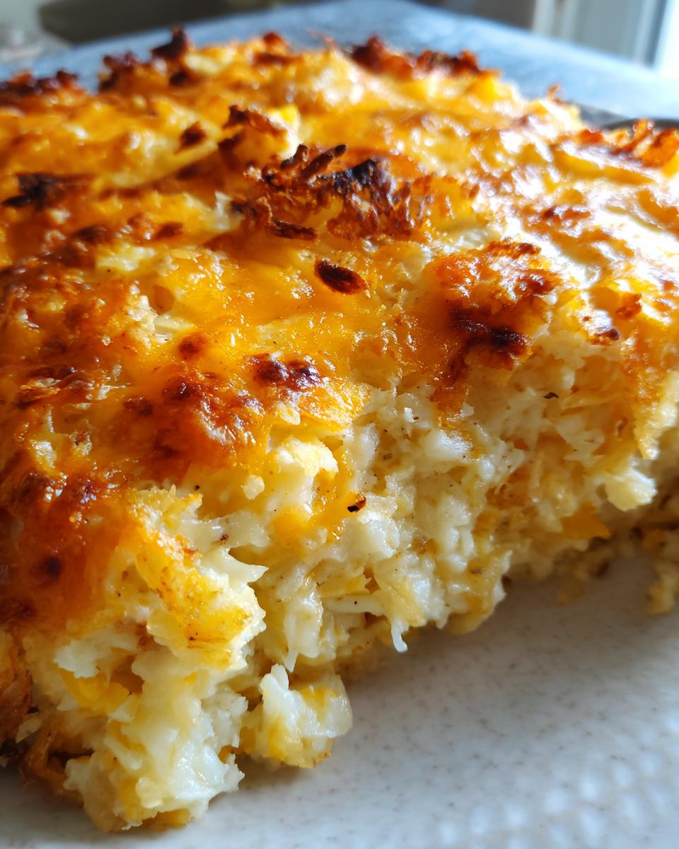 Make a *Cheesy Hash Brown Casserole* in Under 40 Mins!