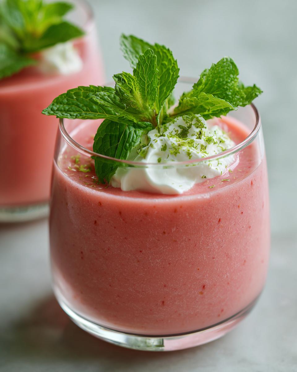Delicious Chilled Strawberry Soup Recipe in 15 Minutes!