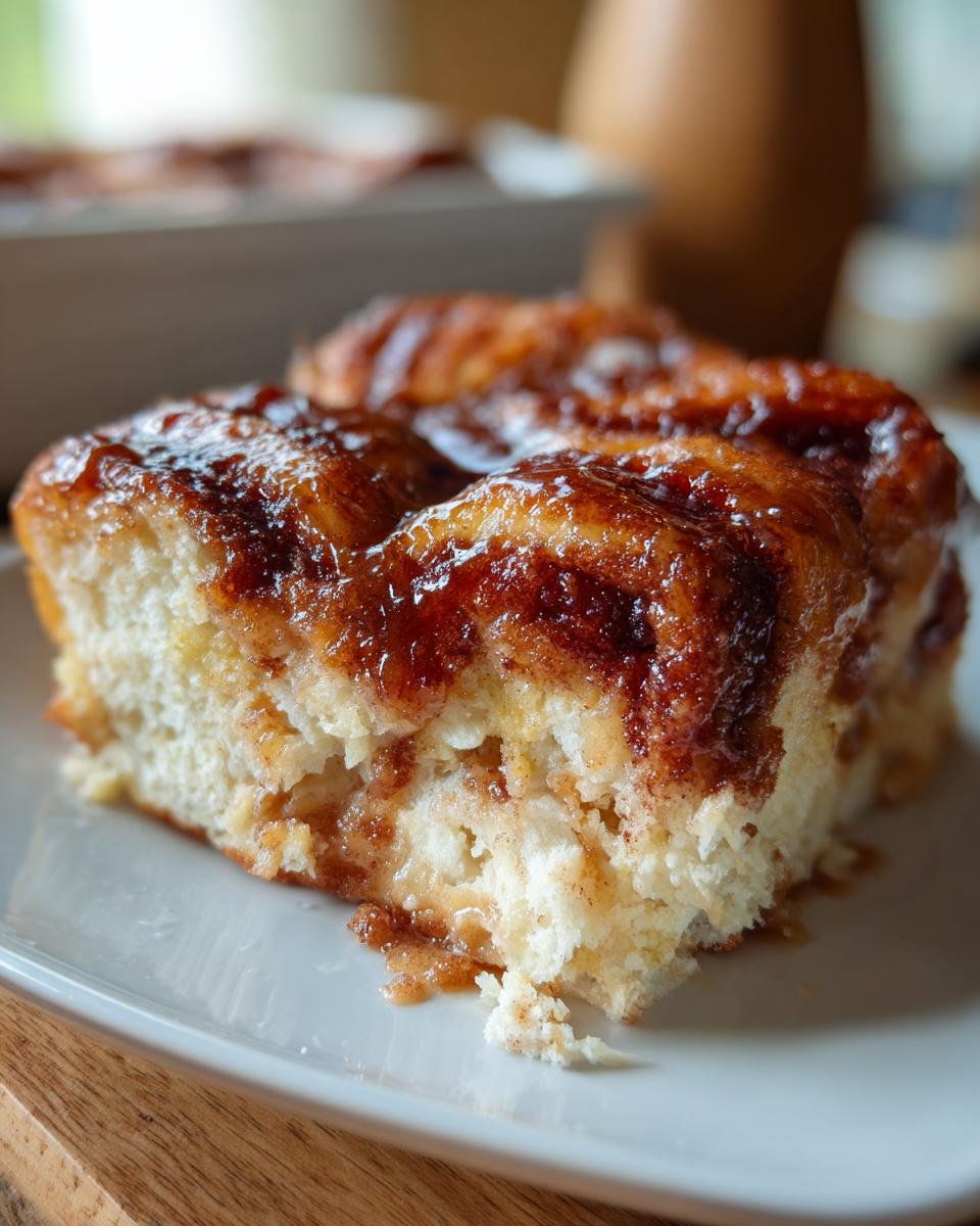 Cinnamon Roll Bread Pudding: A Delicious 3-Step Recipe