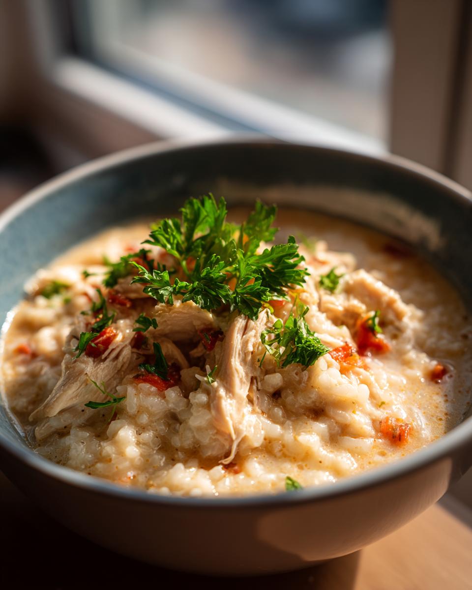 Craving Warmth? 1 Bowl of Creamy Chicken and Rice Soup