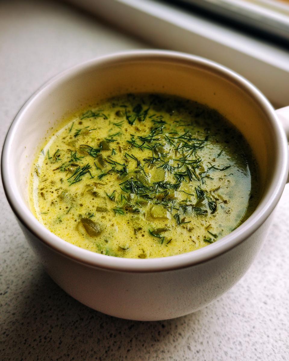 Amazing Dill Pickle Soup in 40 Minutes