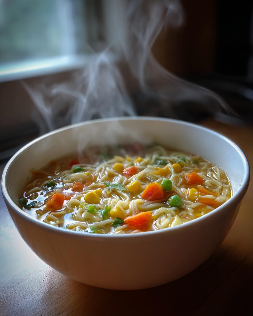 Easy Vegetable Noodle Soup: 1 Recipe, Zero Regrets