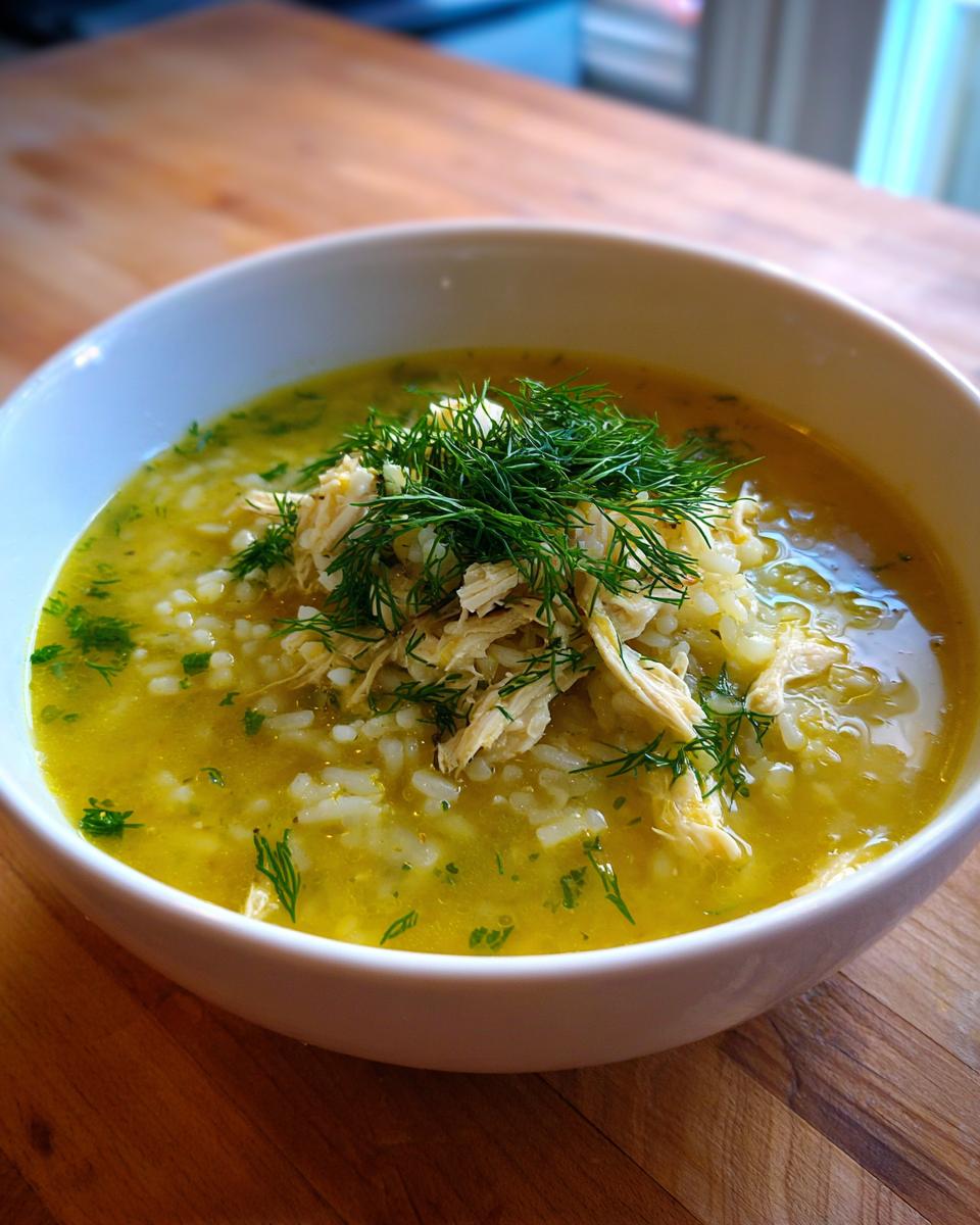 Greek Lemon Chicken Soup: 1 Recipe to LOVE!