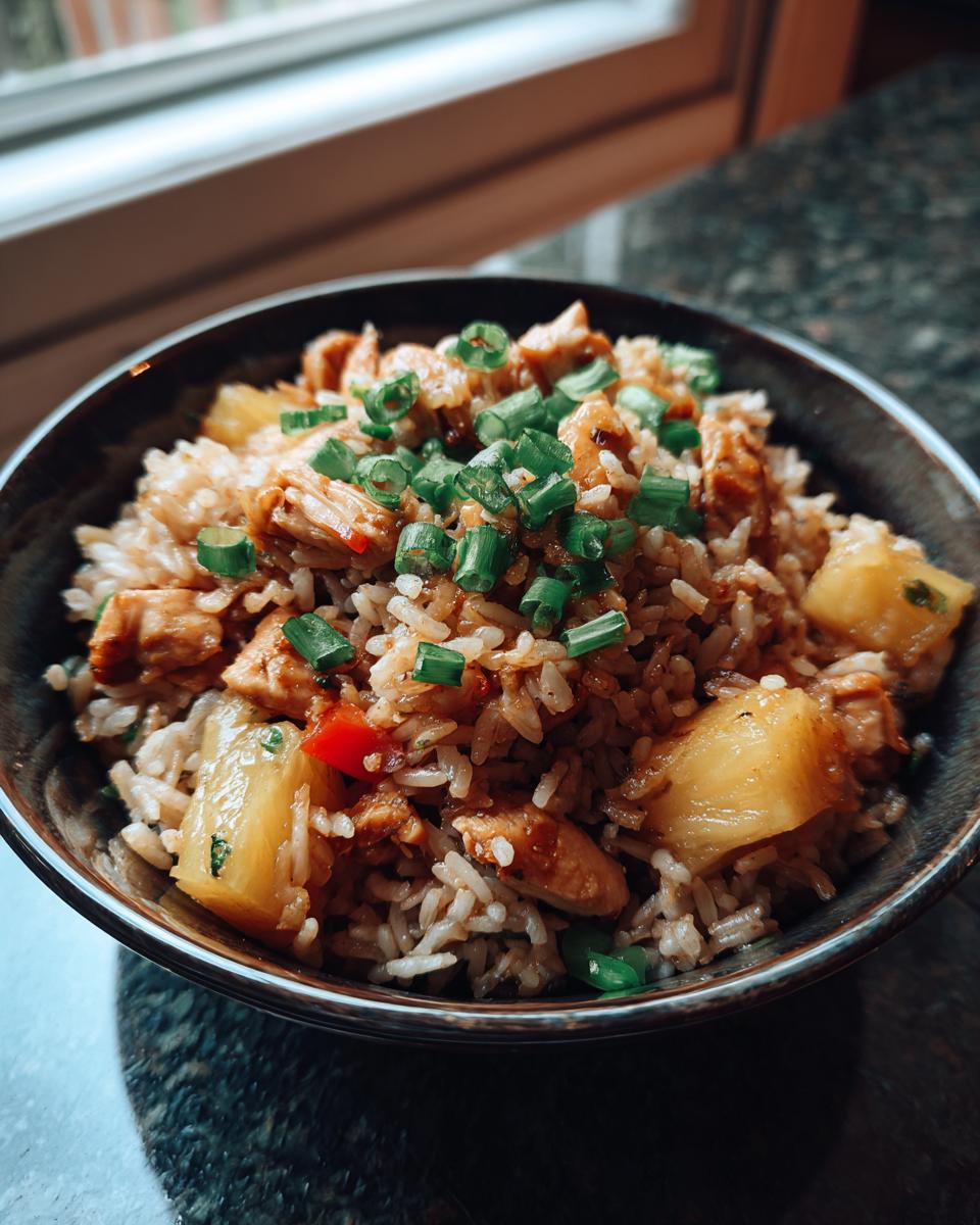 Amazing Hearty Pineapple Chicken and Rice Recipe: 1 Hour!
