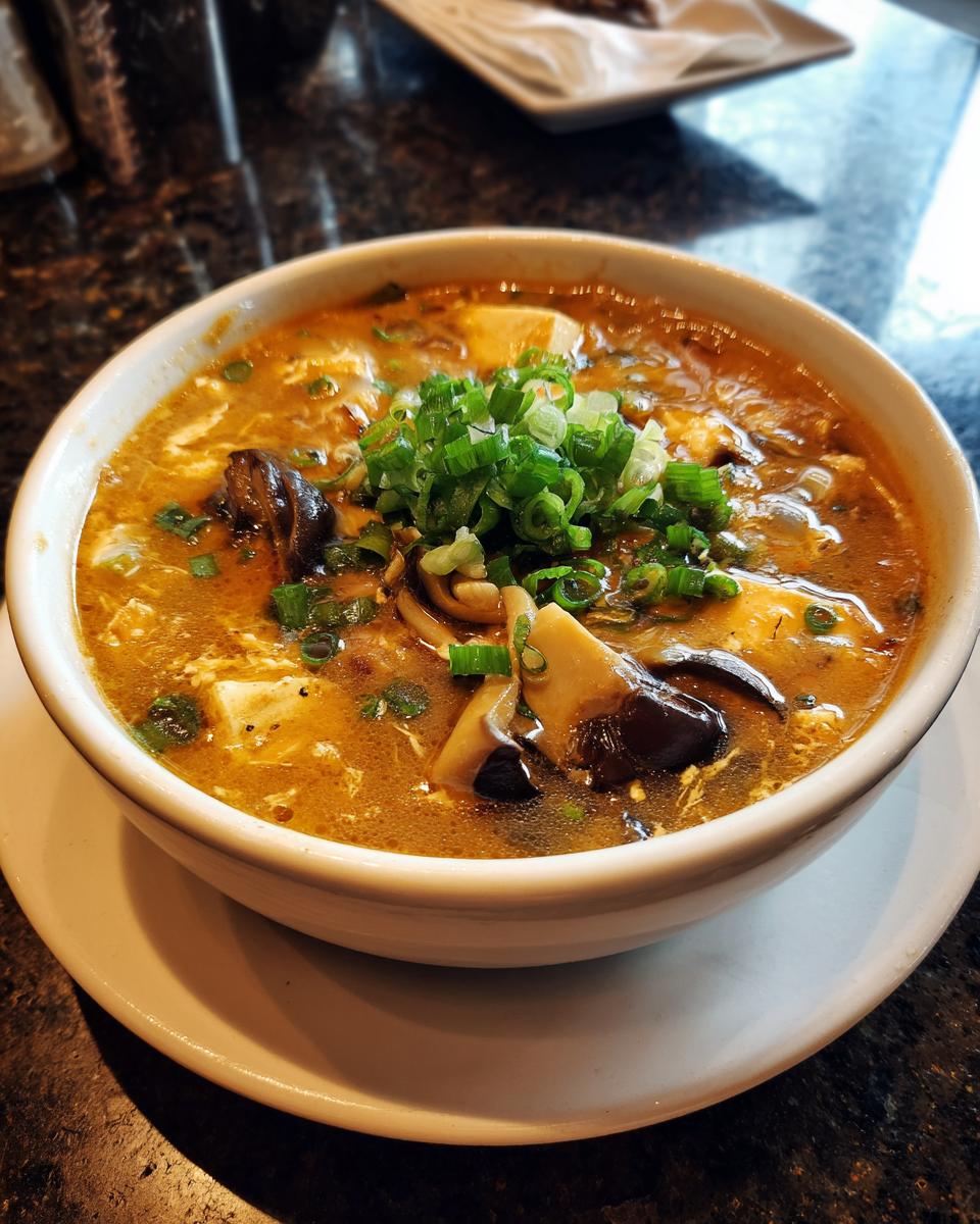 Amazing Hot And Sour Soup in 35 Minutes