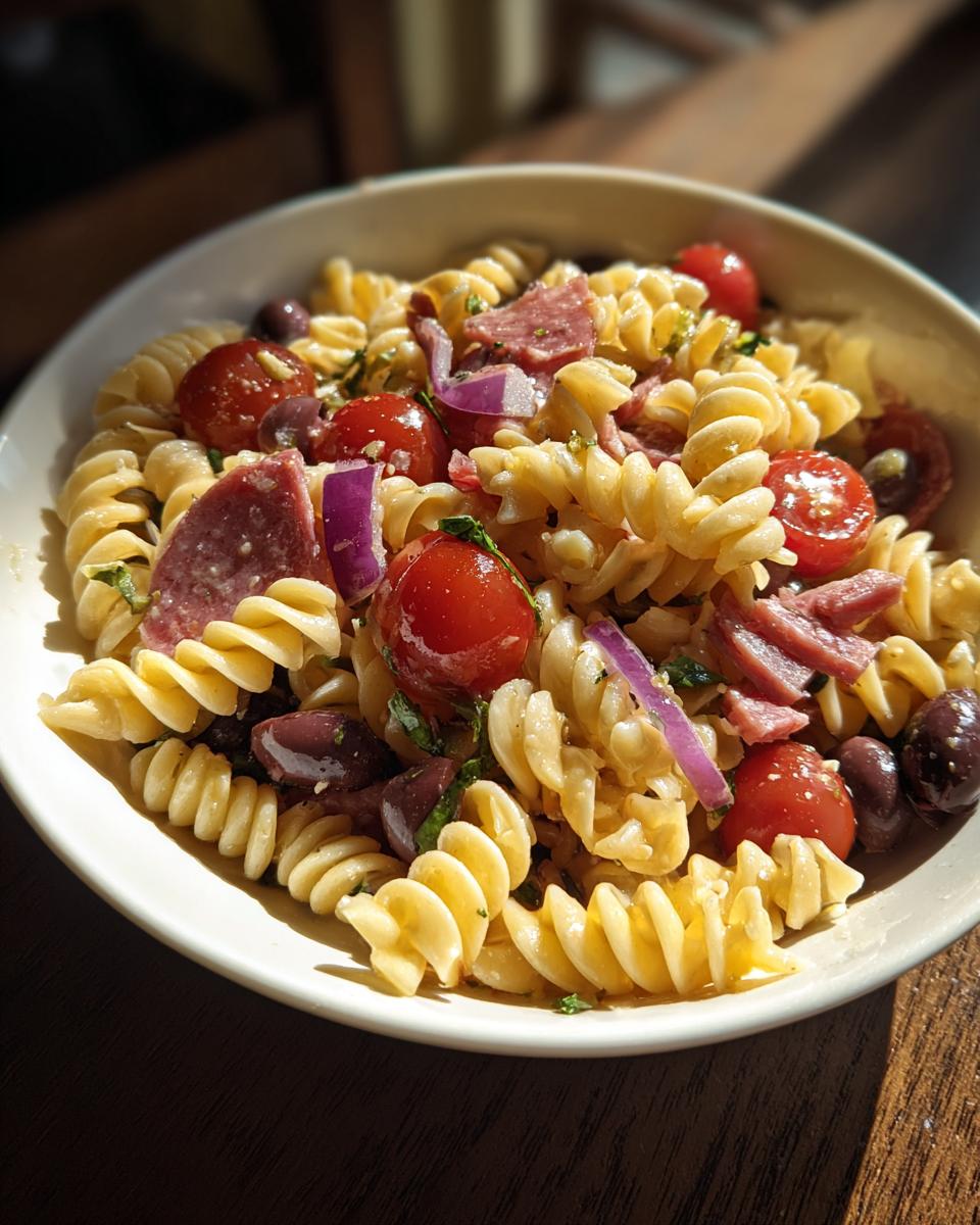Craving Olive Garden Pasta Salad? Make It in 20 Mins!