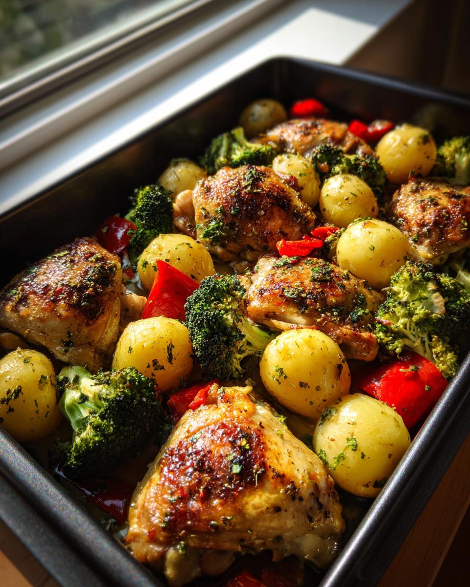 One-Pan Garlic Butter Chicken: 1 Easy & Delicious Meal