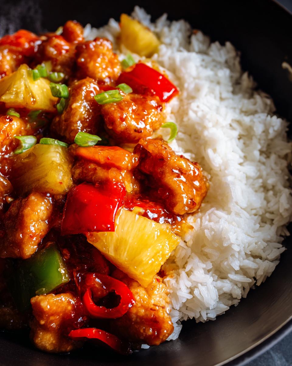 Delicious Pineapple Chicken & Rice Recipe in 40 Minutes!