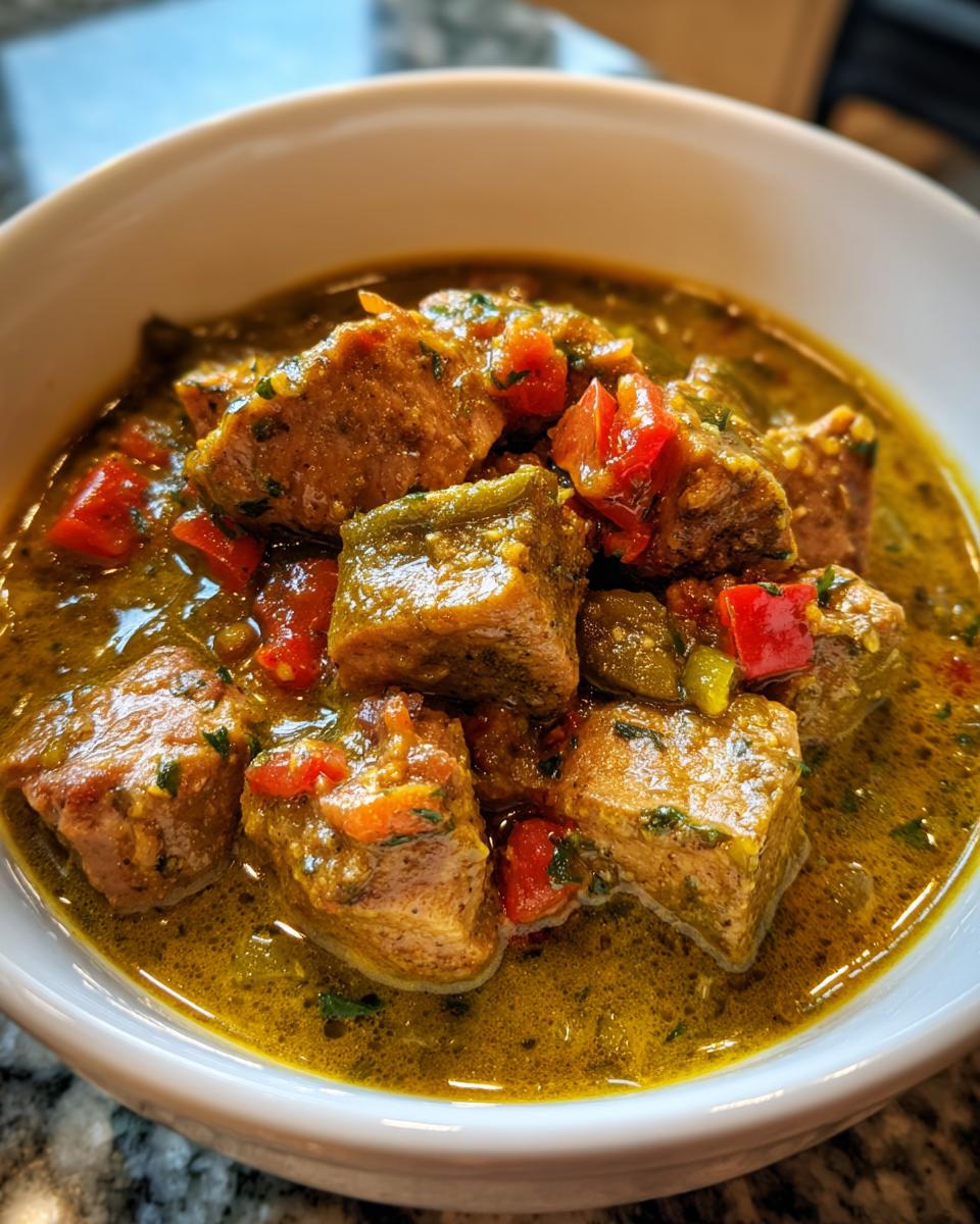 Amazing Pork Green Chili: 100% Comfort