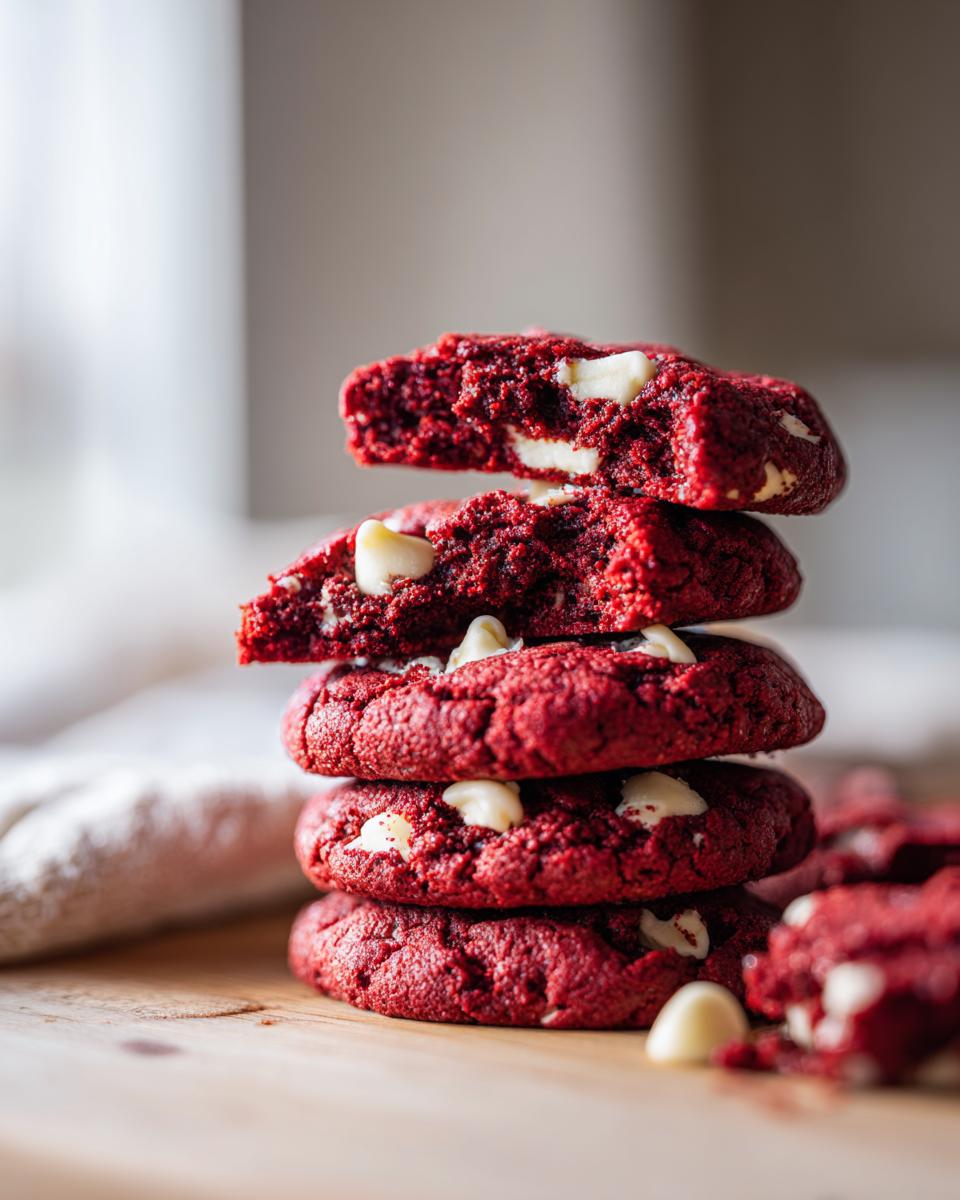 Amazing! 1 Recipe for Irresistible Red Velvet Cookies