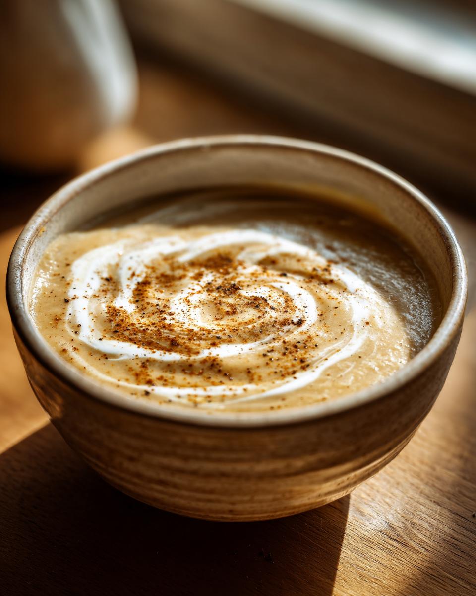 Dreamy Roasted Cauliflower Soup: 4 Servings
