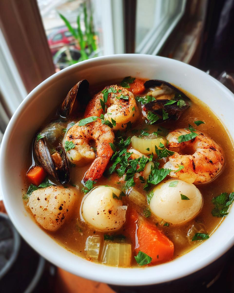 Amazing Seafood Soup: 5-Star Flavor Fast