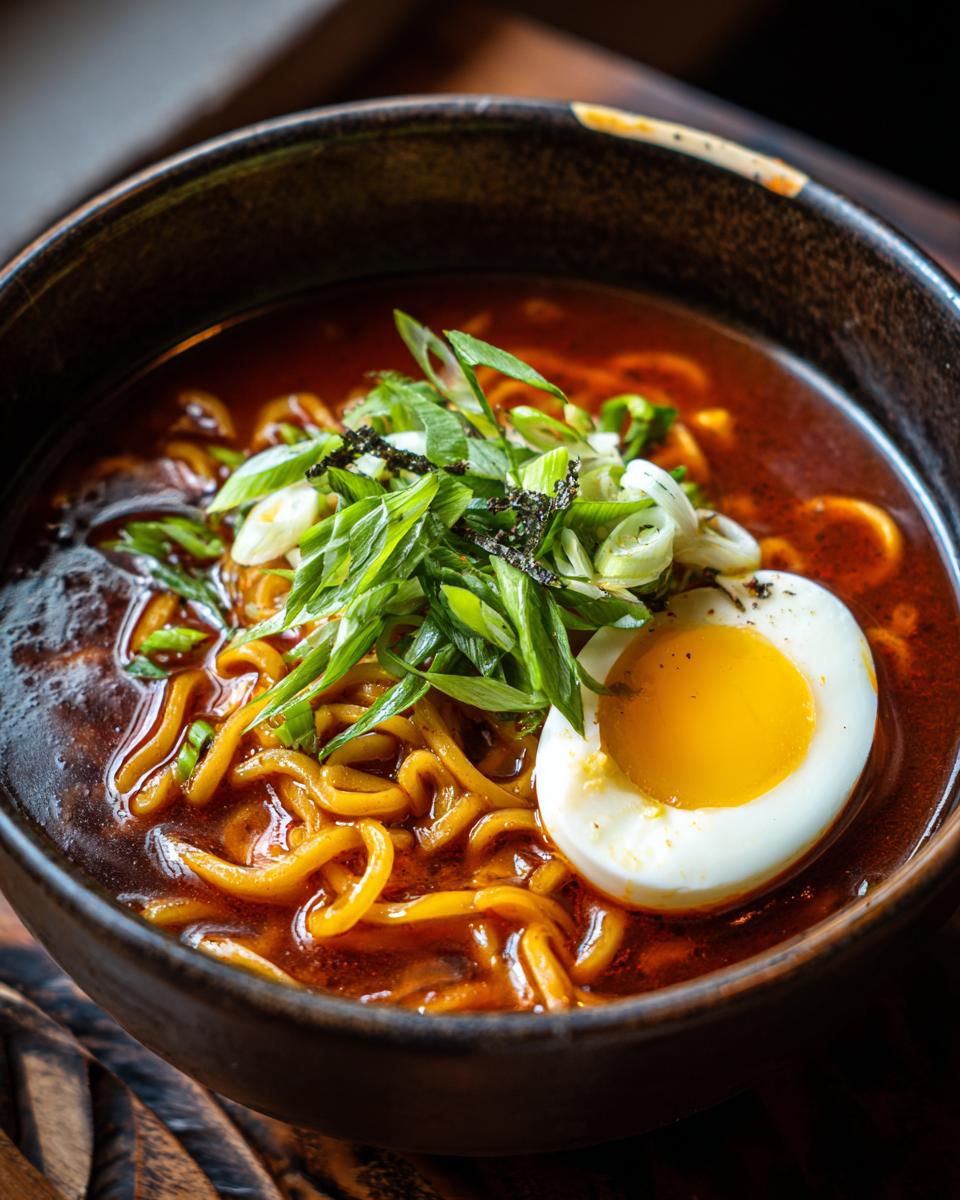 Amazing Spicy Ramen in Under 15 Minutes