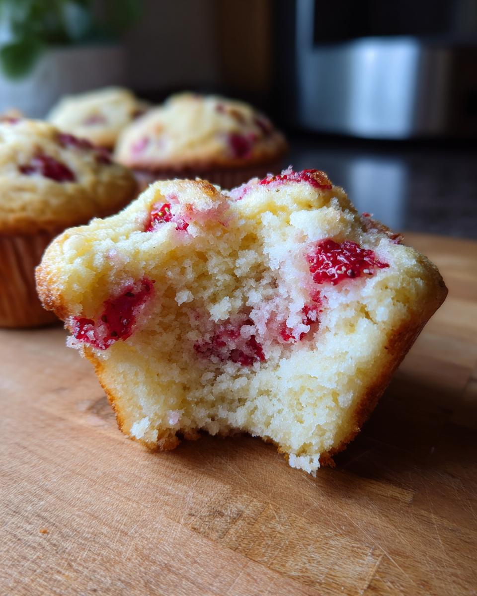 Delicious: 10/10 Strawberry Cheesecake Muffins Recipe!