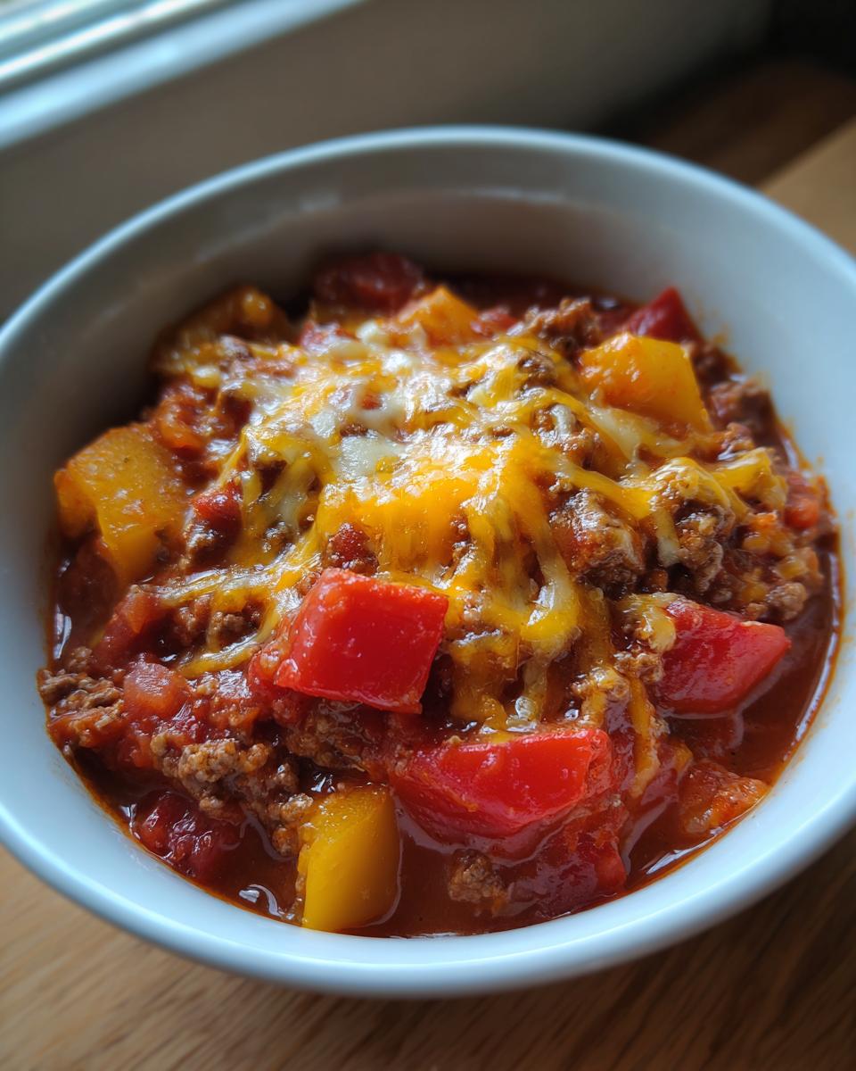 Amazing Stuffed Pepper Soup: 1 Hour Comfort