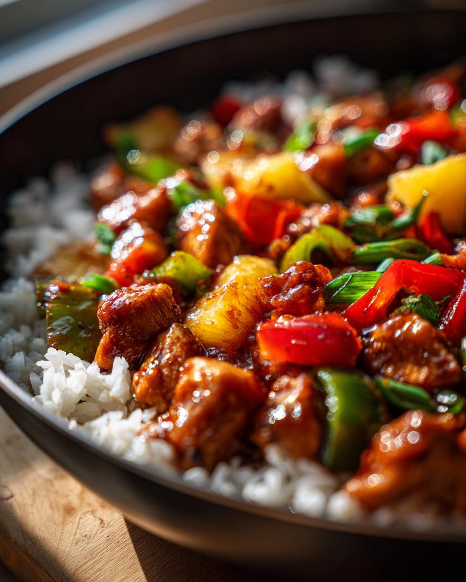 Unforgettable: 1-Pan Tasty Pineapple Chicken and Rice