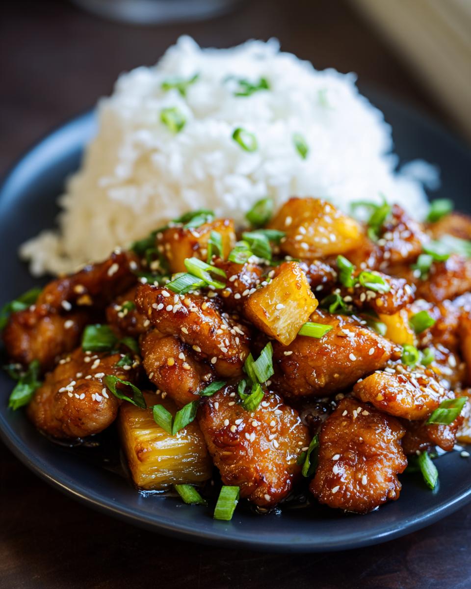 Savor 30-Min. Teriyaki Pineapple Chicken Bowls!