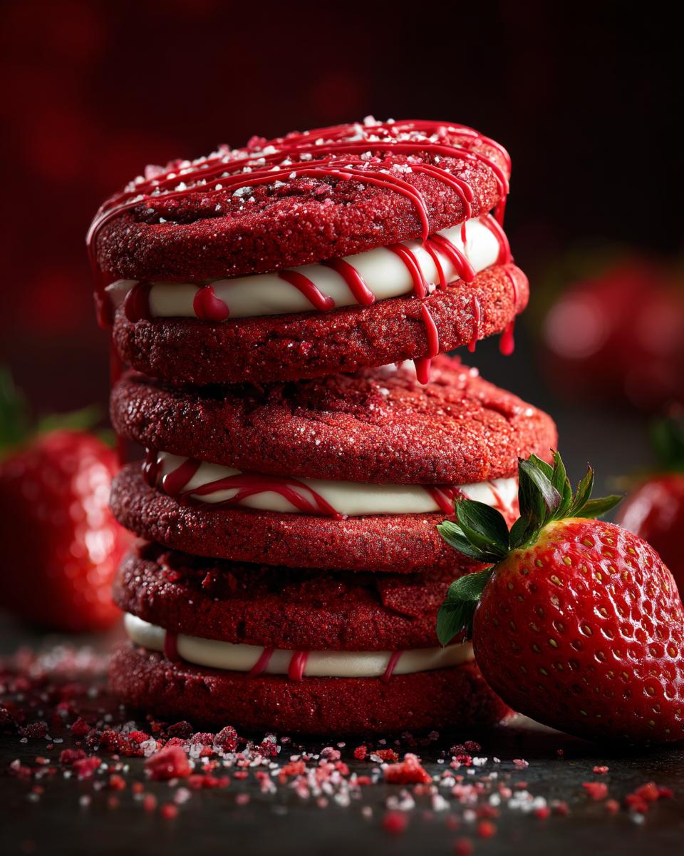 Amazing! 1 Recipe for Valentine Strawberry Cookies