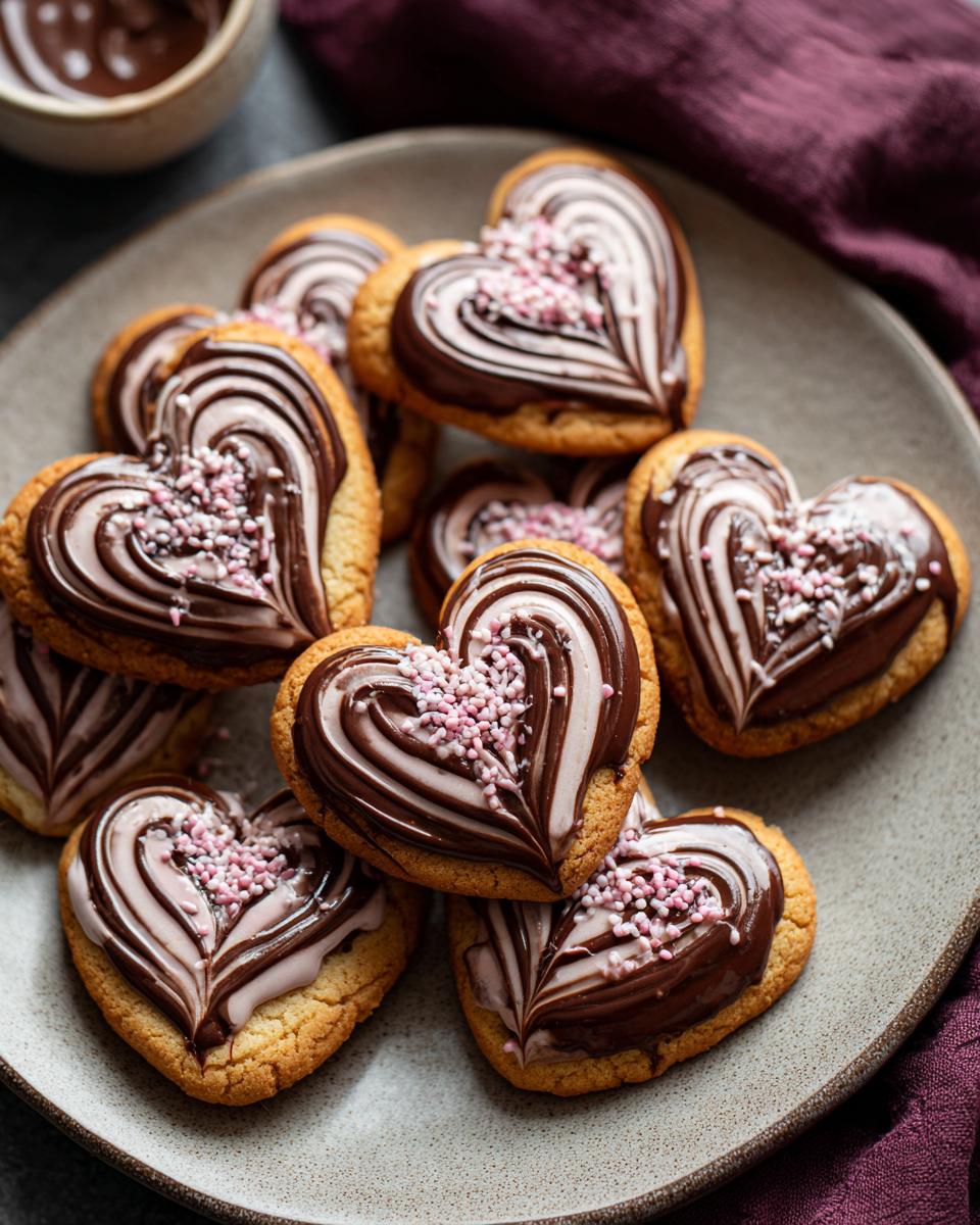 Sweet Valentine’s Day Swirl Cookies4