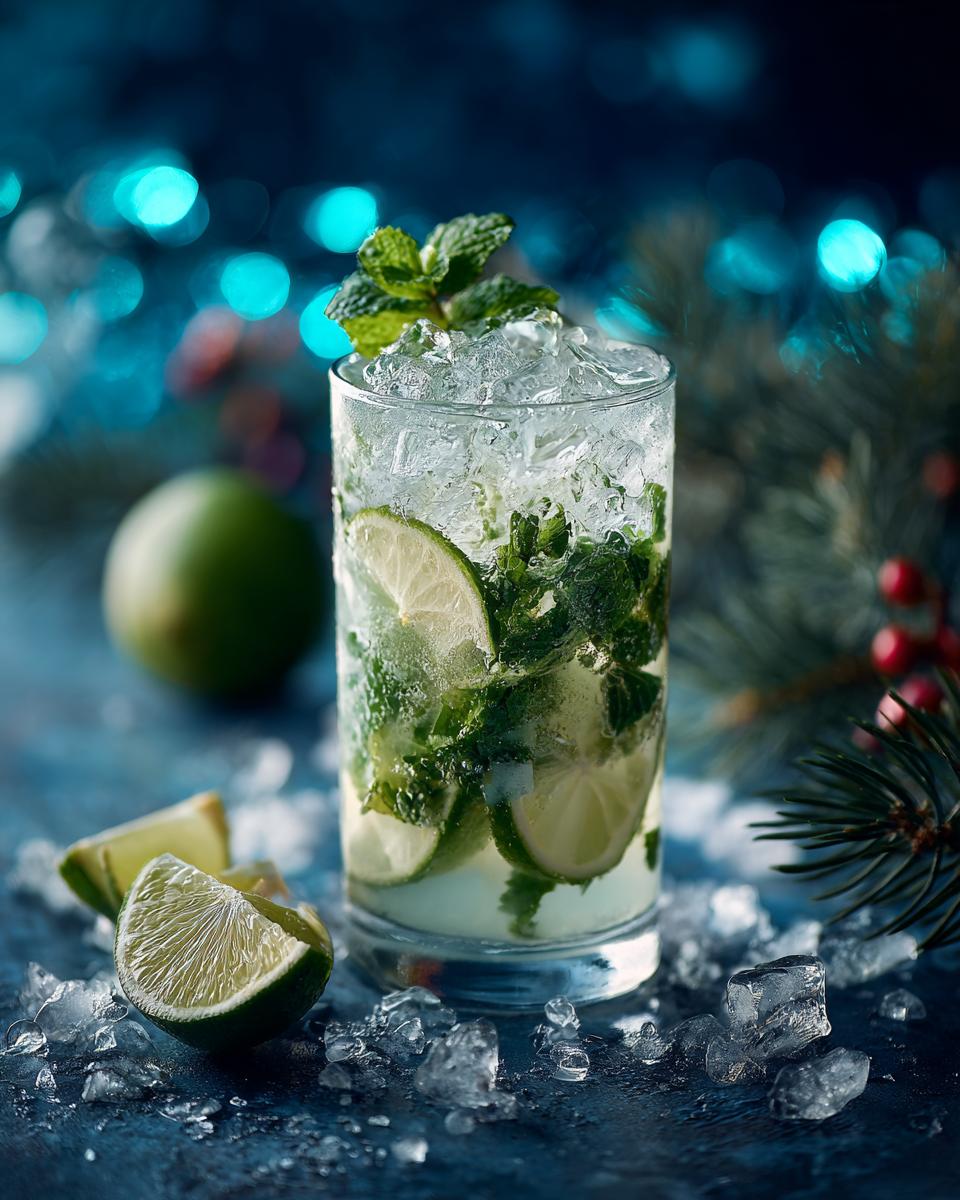 4 Easy *White Christmas Mojitos* to Enjoy!