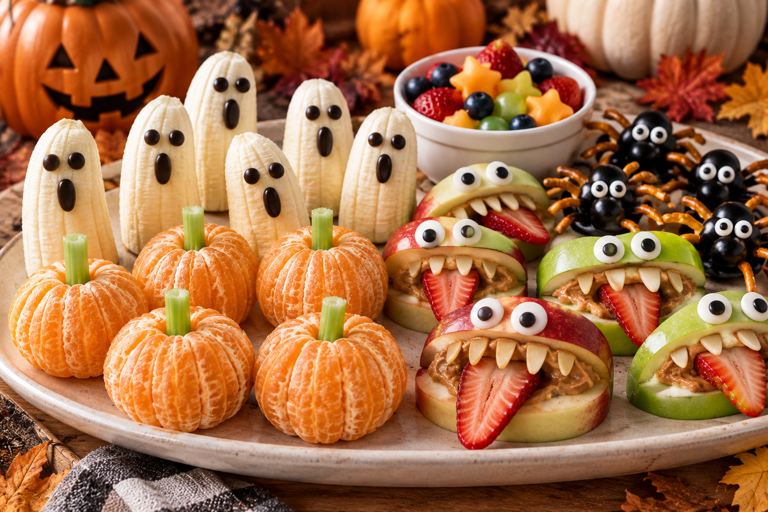 27 Easy Healthy Halloween Snacks for Kids